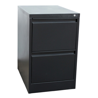 ARCHIVADOR DE 2 GAVETAS COLOR: NEGRO Y CREMA CODIGO DP- 082 | Office