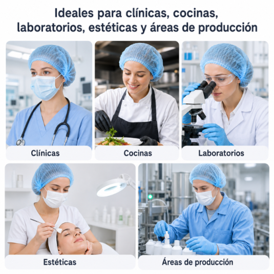 redecillas quirúrgicas desechables