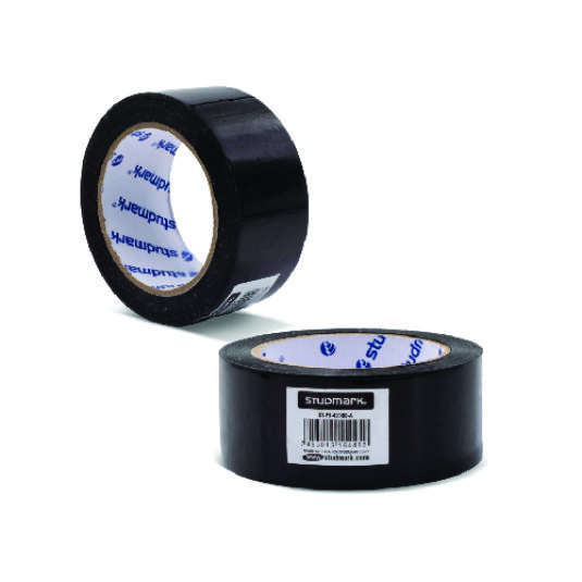 CINTA DE EMPAQUE 43MIC x45MM x 100YD NEGRO