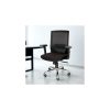 Silla secretaria con brazo ajustable, malla