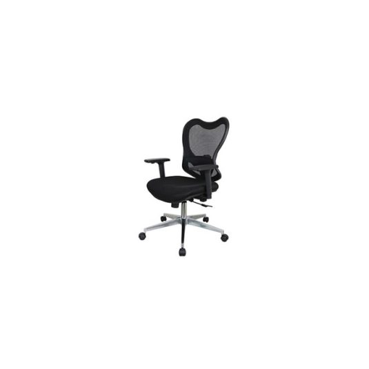 Silla ejecutiva con brazo ajustable, malla