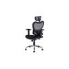 silla ejecutiva con brazo y cabezal ajustable, malla
