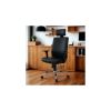Silla ejecutiva con brazo y cabezal ajustable, cuerina