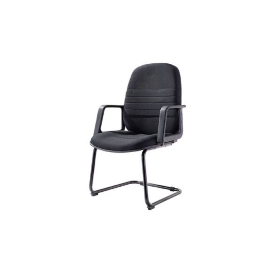 Silla de visita, base trineo, tela