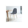 silla crosby blue, tela