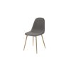 silla crosby grey, tela