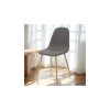silla crosby grey, tela