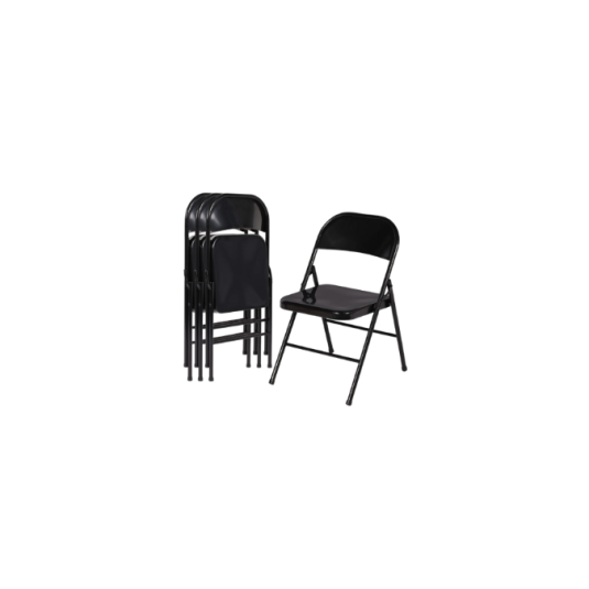 silla plegable, metal