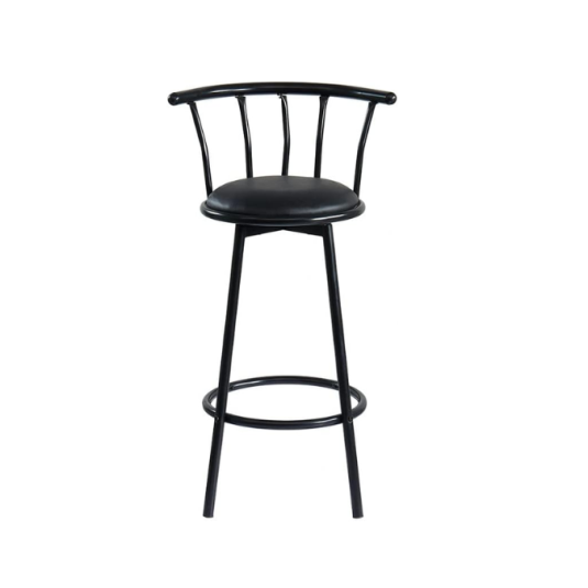 silla de bar alta, cuerina