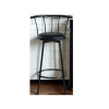 silla de bar alta, cuerina