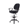 silla de cajero, con brazos, tela
