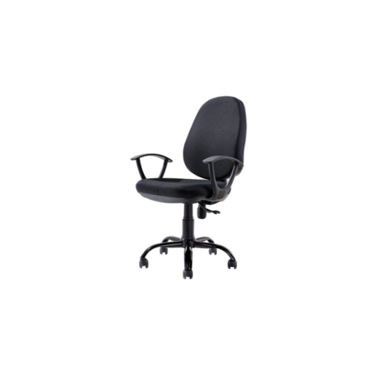 Silla secretaria c/b, tela ,color negro