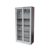 Armario, 2 puertas de vidrio, metal