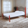 cama full metal madera