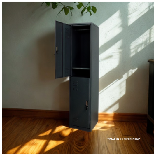 Locker 2 puertas, metal