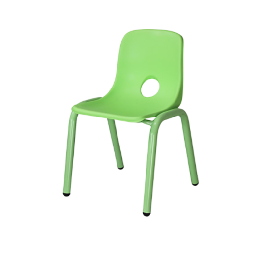 Silla kinder, metal y plástico