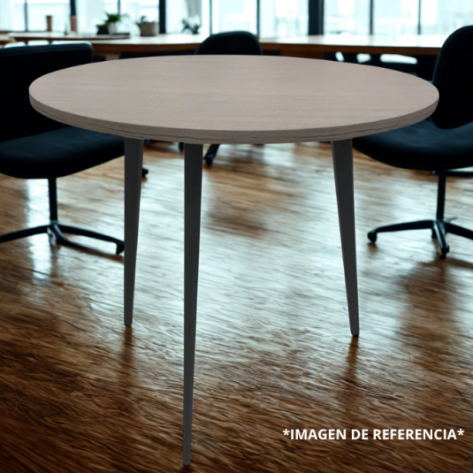 Mesa Redonda, Mdf/Metal
