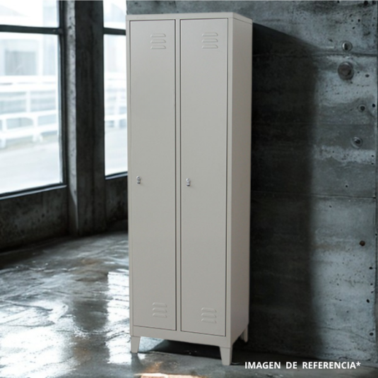 Locker 2 puertas, metal