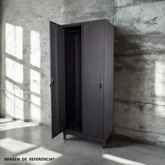 Locker 2 puertas, metal