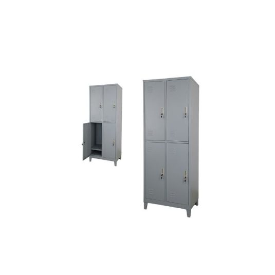 Locker 4 puertas, metal
