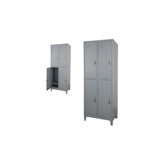Locker 4 puertas, metal