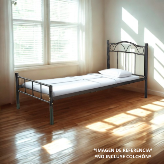 cama twin metal