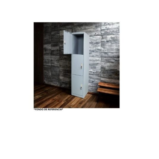 locker 3 puertas, metal