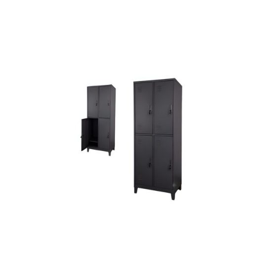 Locker 4 puertas, metal