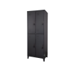 Locker 4 puertas, metal.