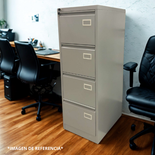 Archivador, 4 gavetas, metal