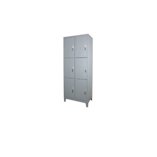 Locker 6 puertas, metal