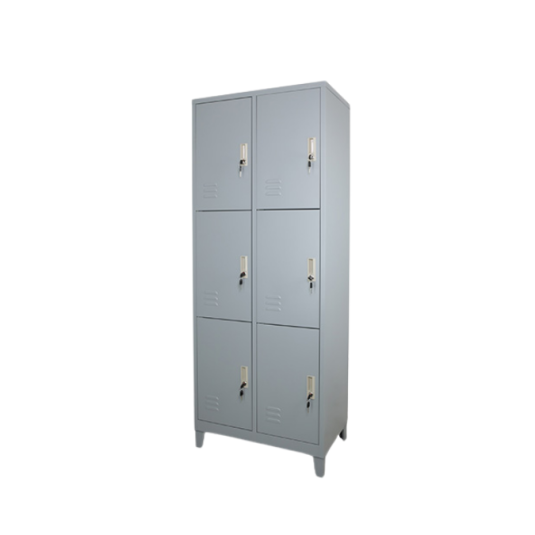 Locker 6 puertas, metal