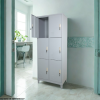 Locker 6 puertas, metal