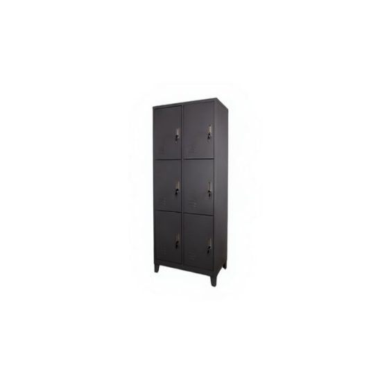 Locker 6 puertas, metal