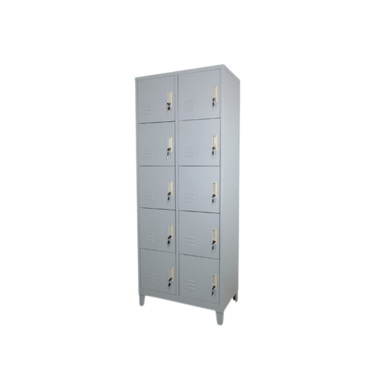locker 10 puertas, metal