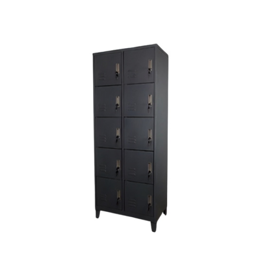 locker 10 puertas, metal
