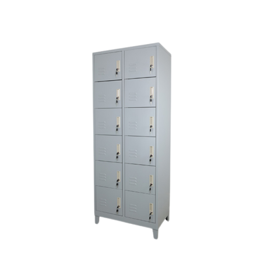 Locker 12 puertas, metal
