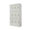 Locker 9 puertas, metal.