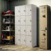 Locker 12 puertas, metal