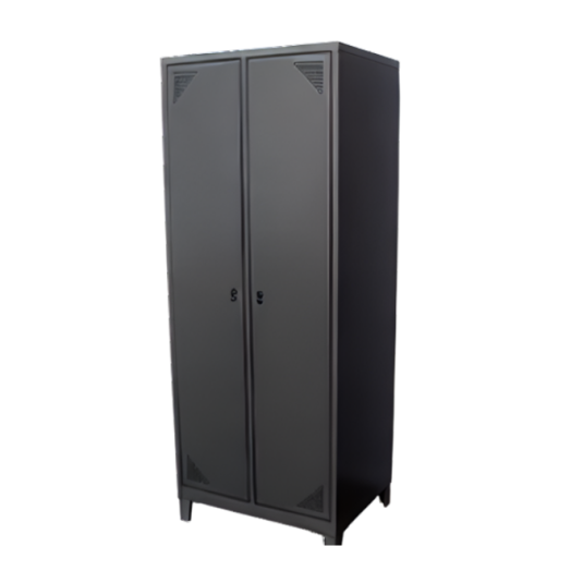 Locker 2 puertas, metal.