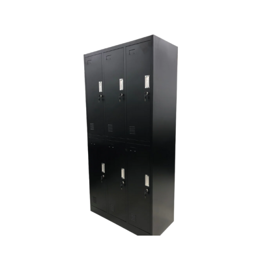locker 6 puertas, metal