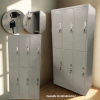 locker 6 puertas, metal