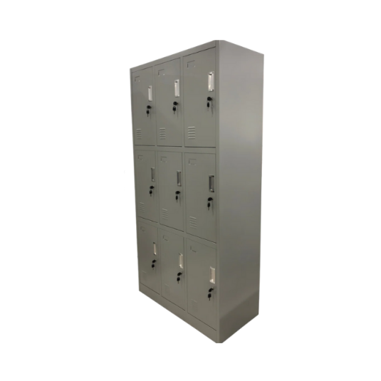 Locker 9 puertas, metal