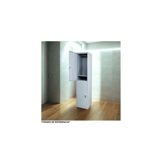 Locker 2 puertas, metal