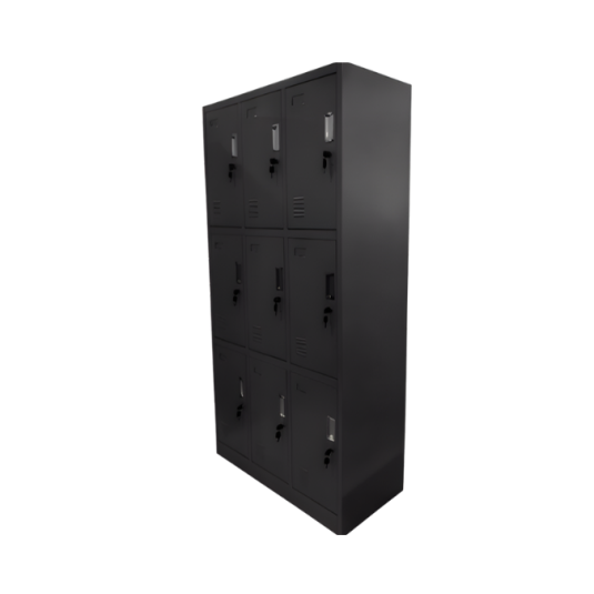 Locker 9 puertas, metal