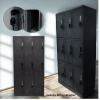 Locker 9 puertas, metal