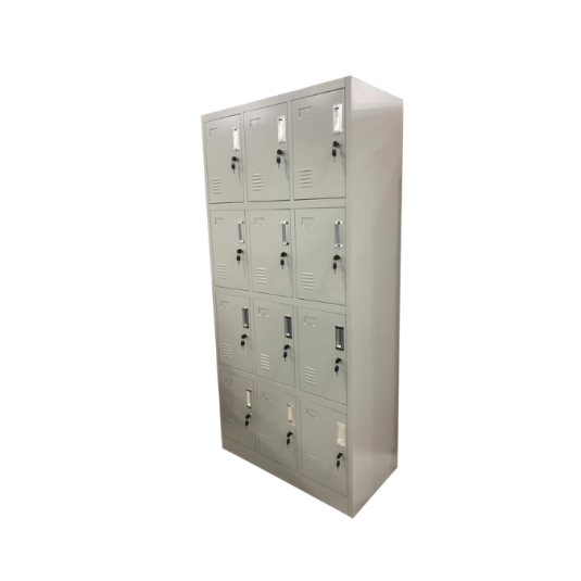 Locker 12 puertas, metal