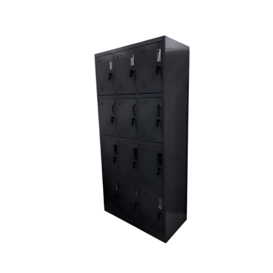 Locker 12 puertas, metal