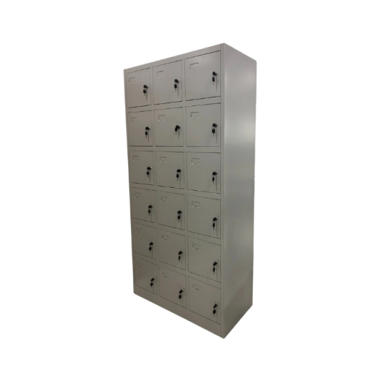 locker 18 puertas, metal
