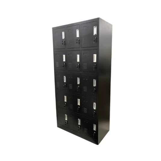 Locker 15 puertas, metal